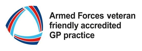 Armed Forces veteran friendly accredited GP practice